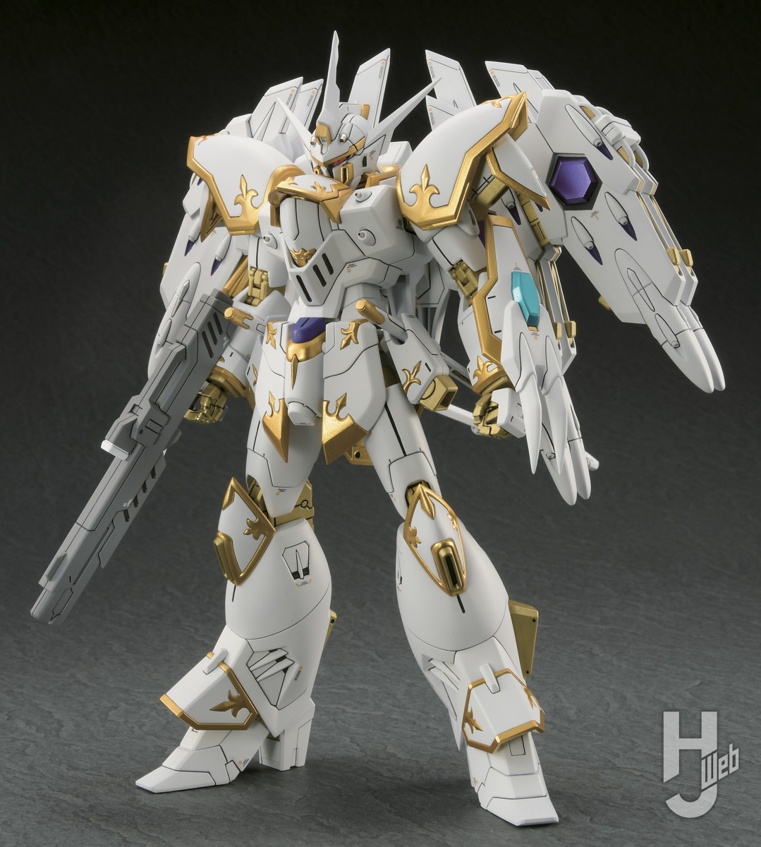 HG ブラックナイトスコードカルラ」のディテールアップ完成作例！細部