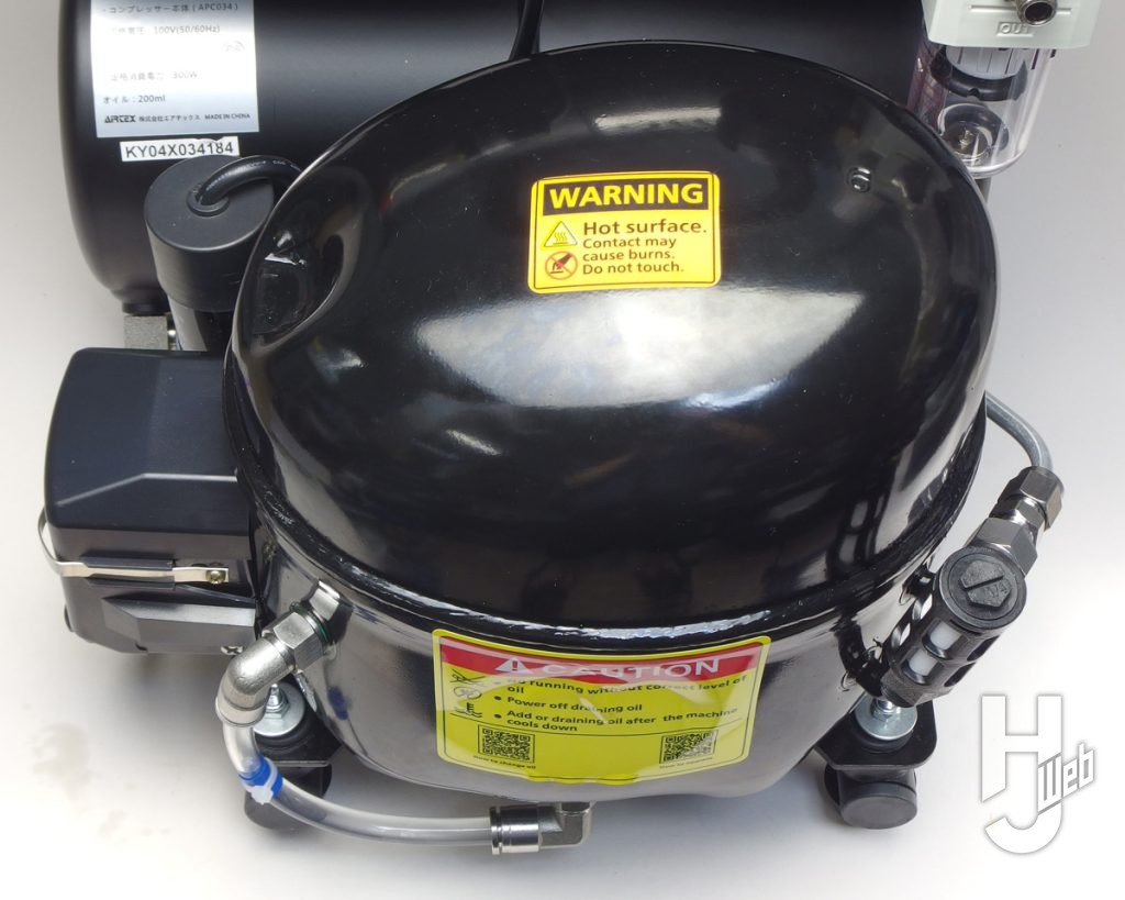 余裕の出力と静粛性のエアコンプレッサー【コンプレッサー サイレント4