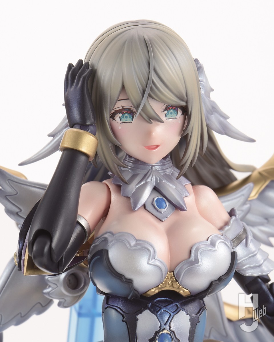 アルカナディア』エルメダをパール風塗装で肌のツヤ感を強調！天使