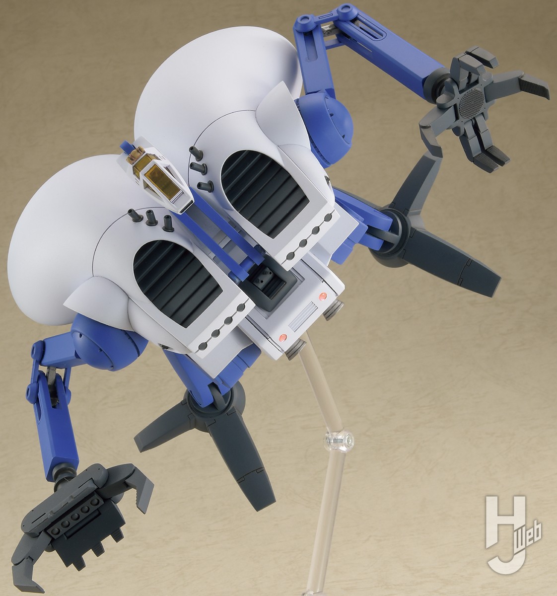 戦闘メカ ザブングル』の「ドラン・タイプ」をHG化に先駆けて半完成品