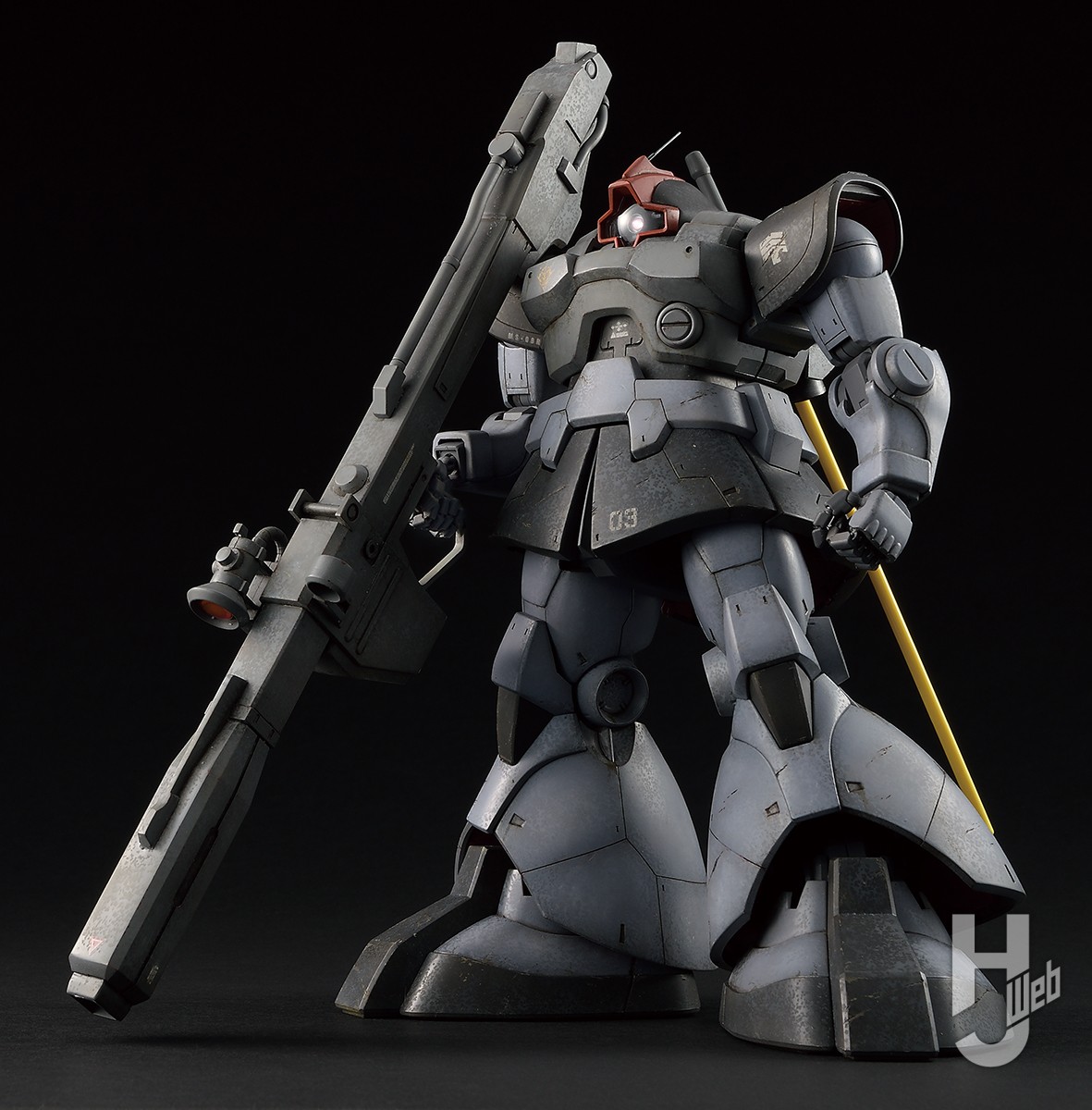 MGリック・ドムを塗装して剥がす！ 上手くいく塗装の順番で宇宙空間