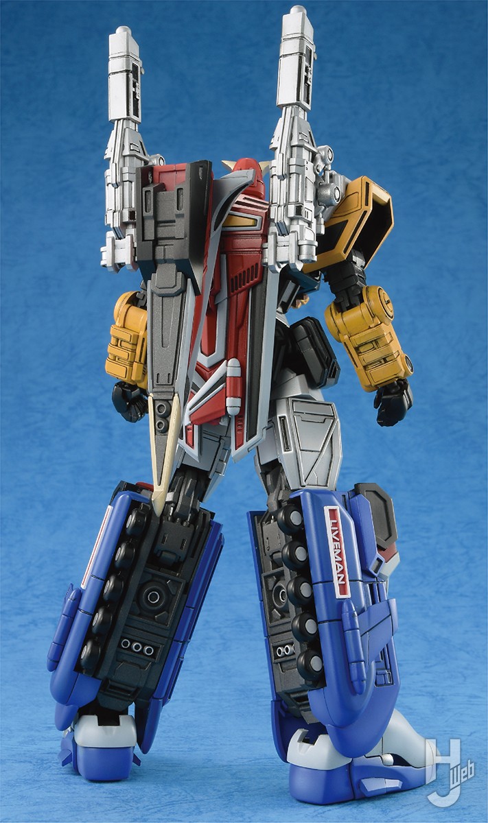 SMPAD第3弾「超獣戦隊ライブマン ライブロボ」を入念な整形処理でより