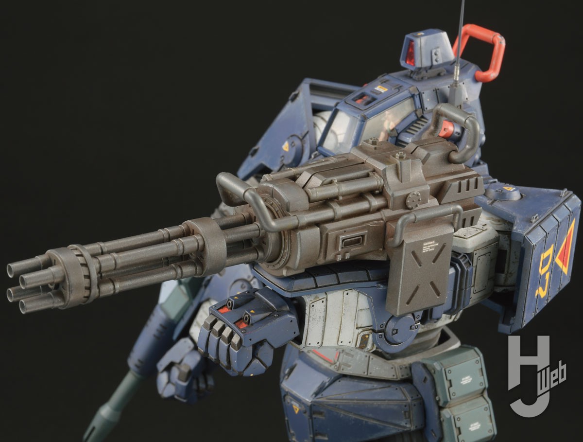 1/35「ダグラム Ver.GT」ビッグサイズのプラキットに装備・フィギュア