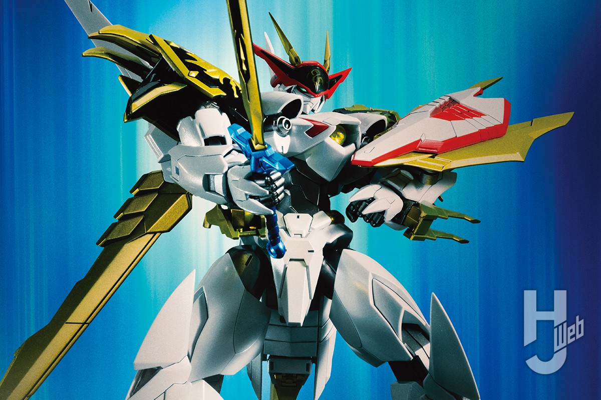 HG Amplified IMGN の高等身版の「龍王丸」をさらに美しく仕上げる