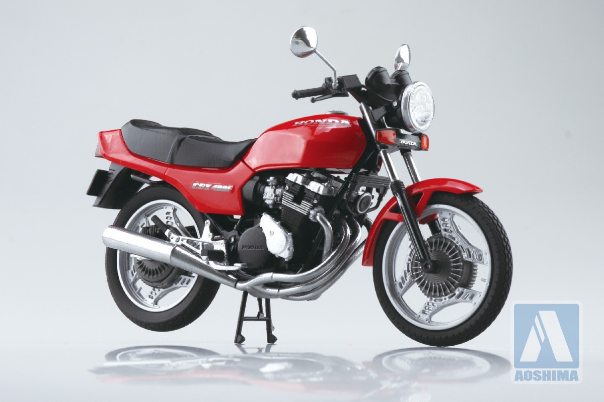 2025年2月新製品】青島文化教材社「Honda CBX400F モンツァレッド