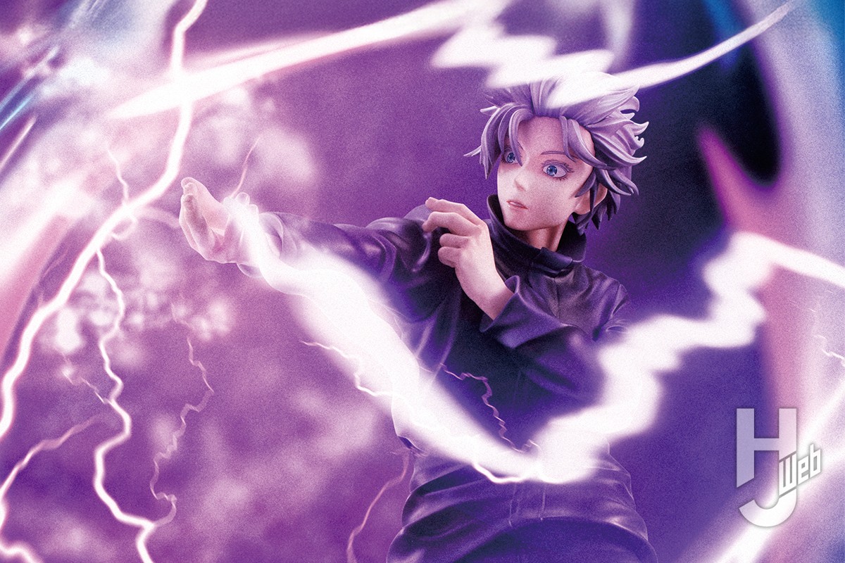 虚式「茈 」を放つ、五条悟のスケールフィギュアが待望の再販決定