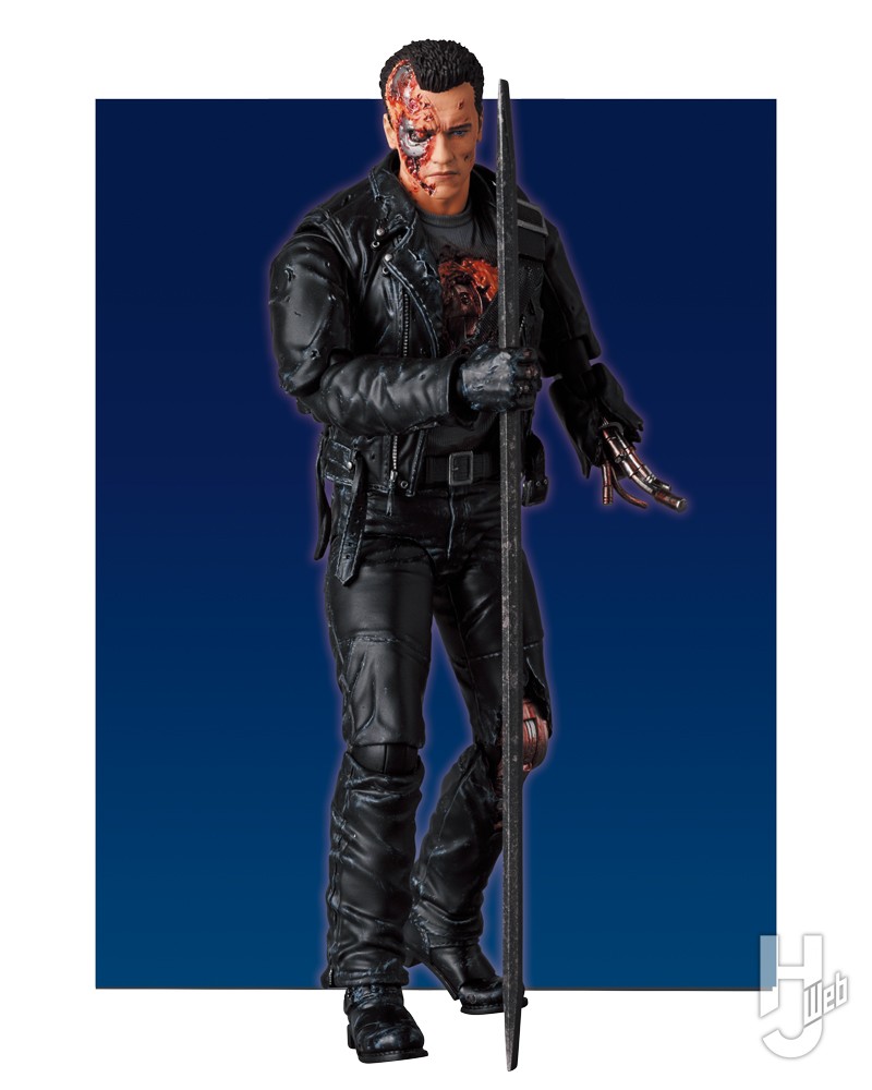 ターミネーター2』激闘のT-800を可動フィギュアでリアルに再現