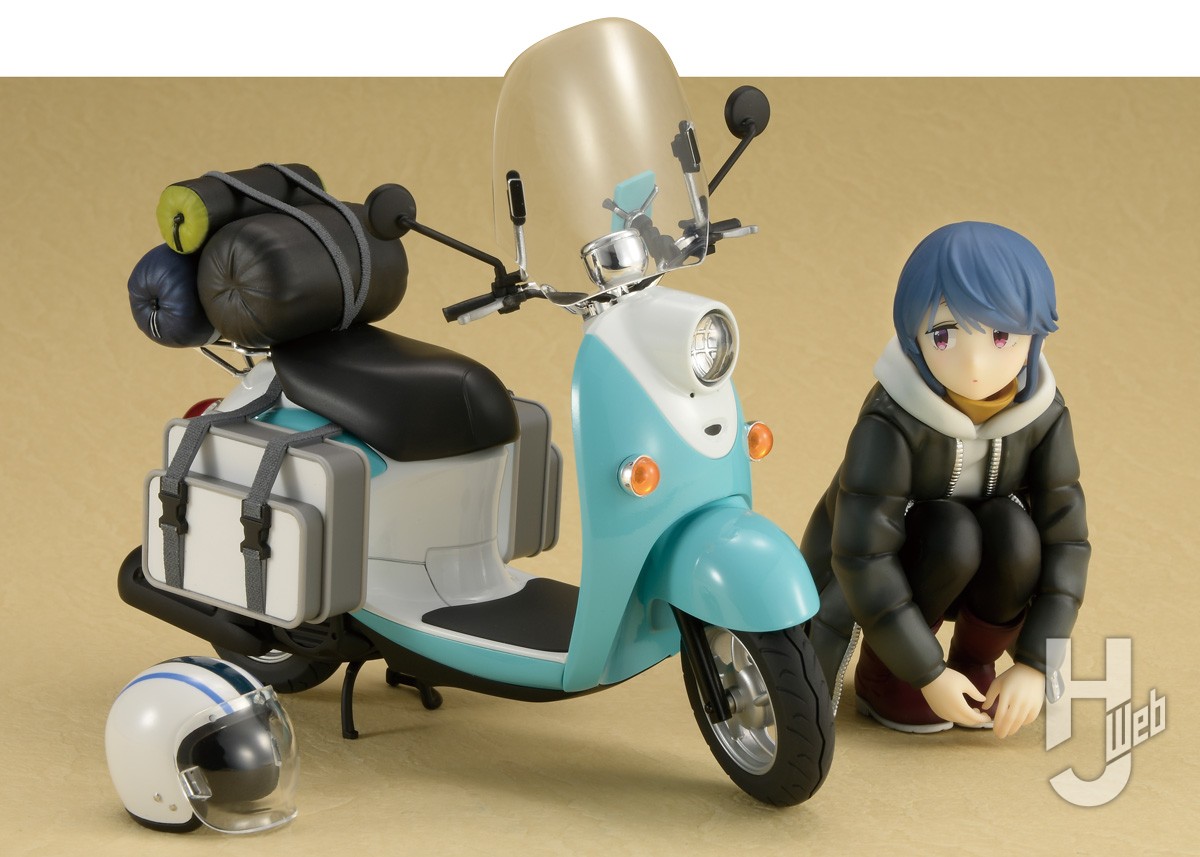 孫☆ライダーズ”「志摩リンのスクーター」「土岐綾乃のミニバイク