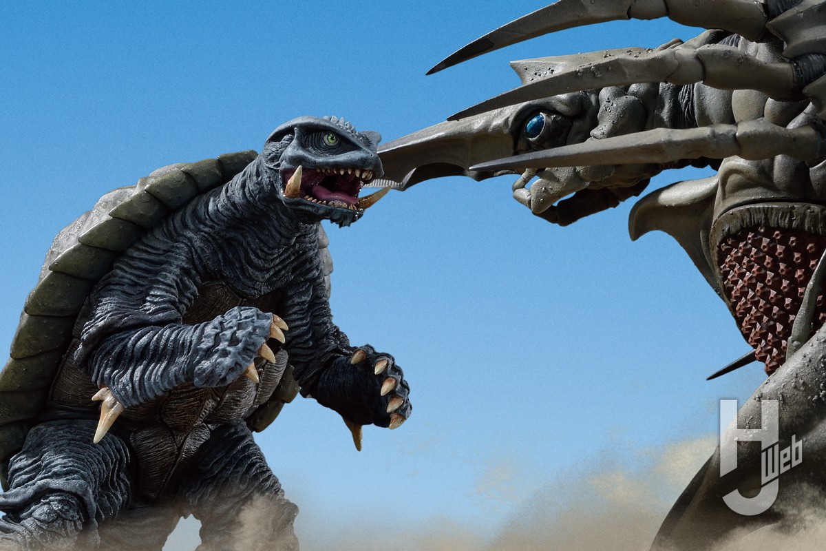 ガメラ2 レギオン襲来』よりガメラ（1996）が超精密プラキットで現る