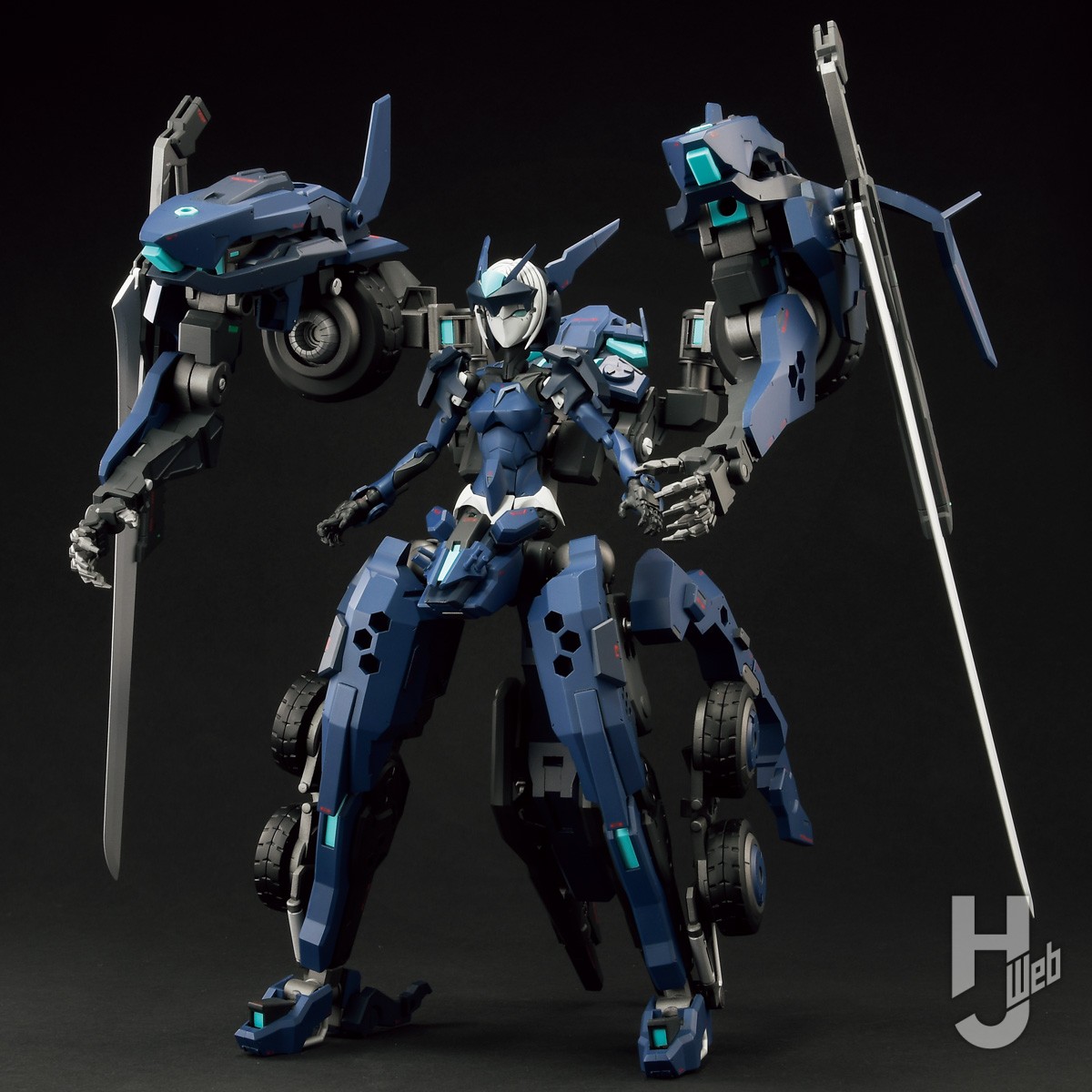 ヘキサギア「ヴェローチェ改【レヴァンテ】」と無限邂逅メガロマリア