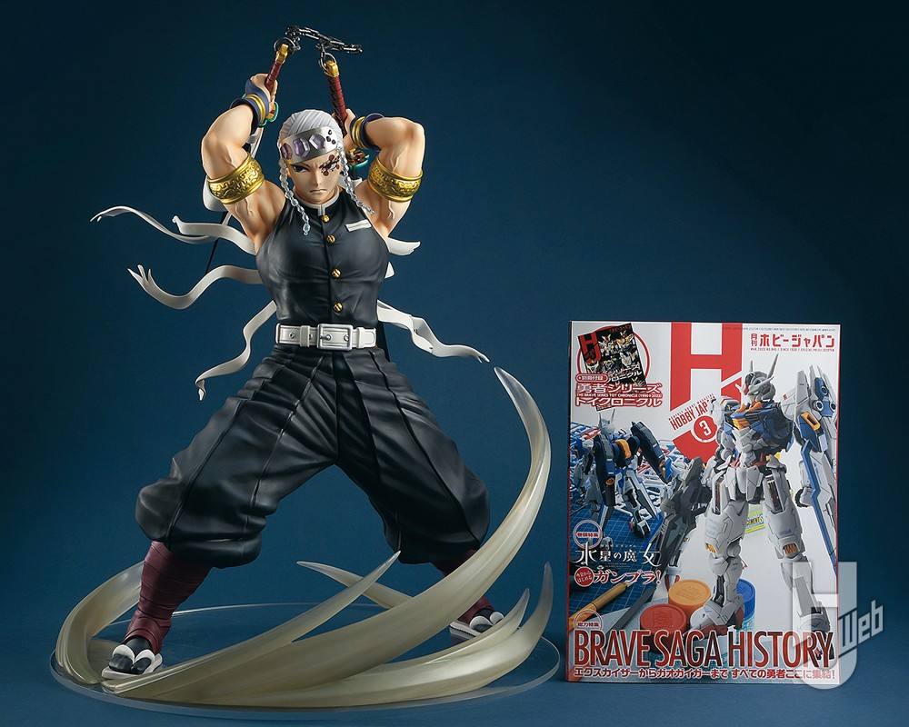 ド派手に行くぜ！！ “音柱”宇髄天元が全高約56cmのビッグサイズで参戦