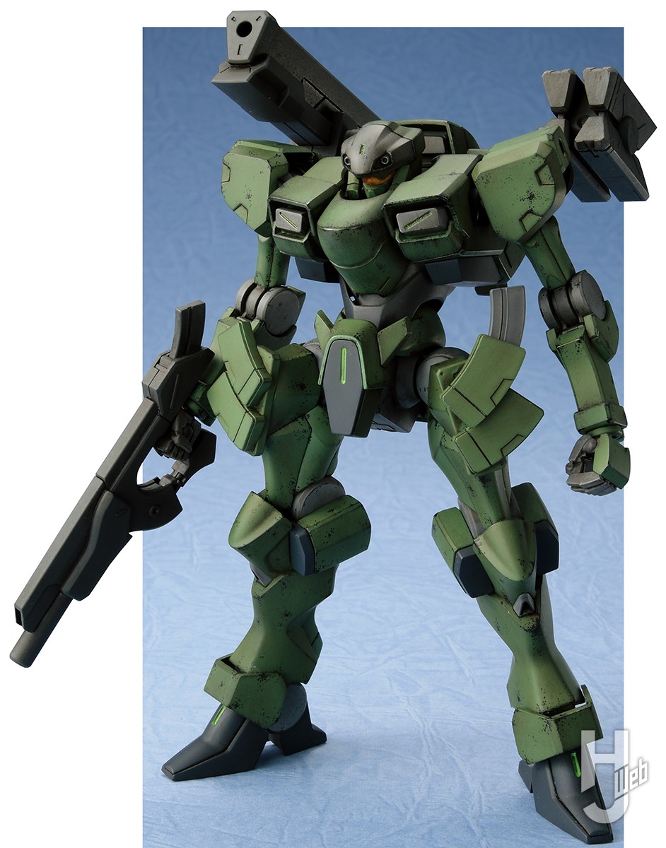 水星の魔女】「ザウォート・ヘヴィ」の無骨な魅力をミリタリー調の塗装