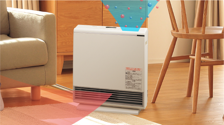 ランクプラス140-6203型 - ガスファンヒーター｜大阪ガス