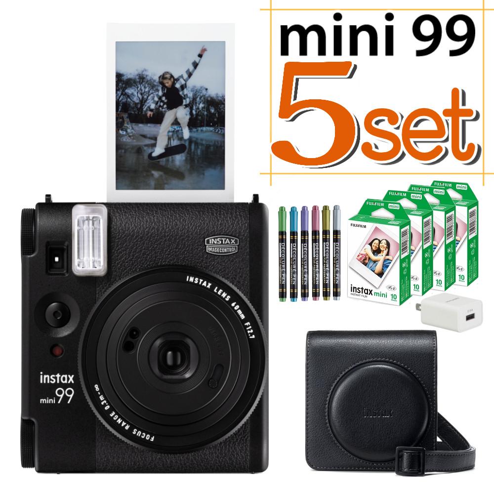 富士フイルム チェキ instax mini 99 ブラック 6点セット | ホーム