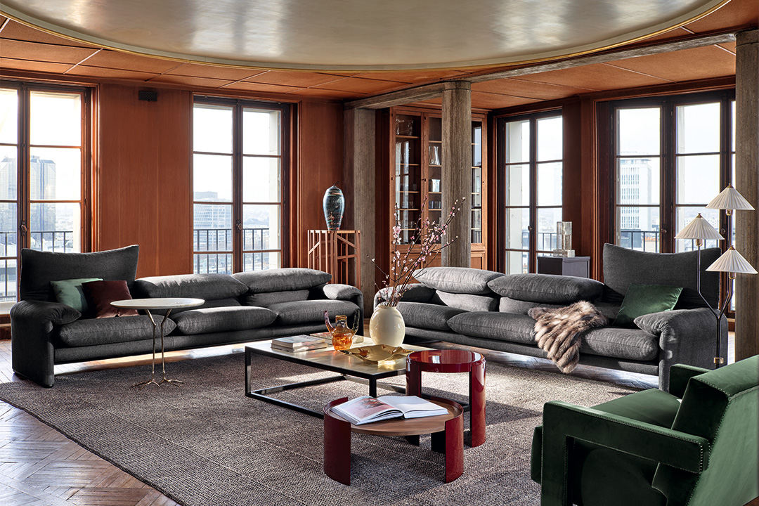 CASSINA「MARALUNGA」ソファはホームシアターファン“憧れ”の傑作