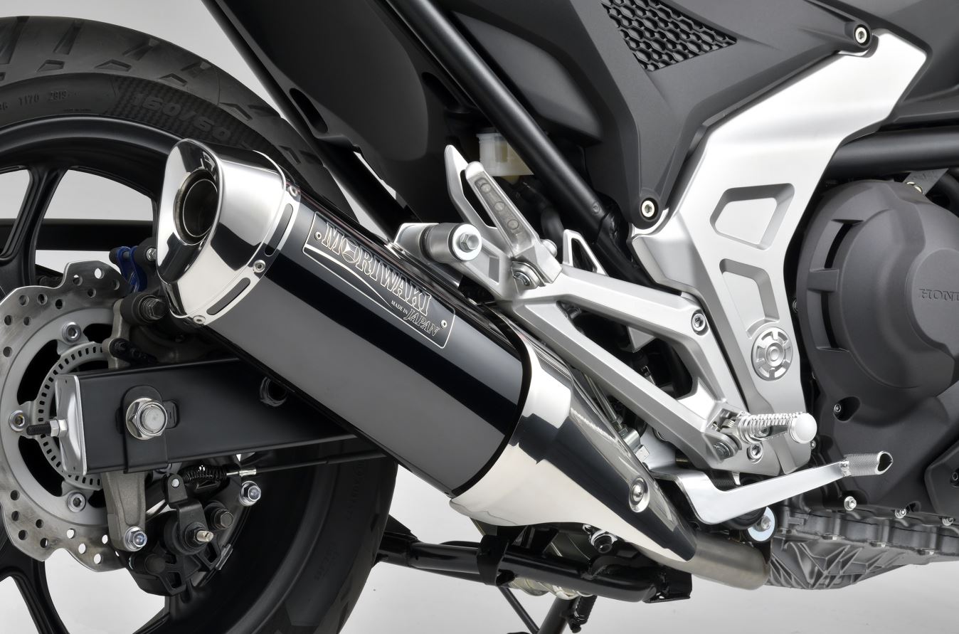 モリワキ MX スリップオンマフラー ブラックパール カイ(NC750X
