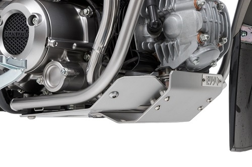 モリワキ スキッドプレート (23ym CT125・ハンターカブ)(シルバー