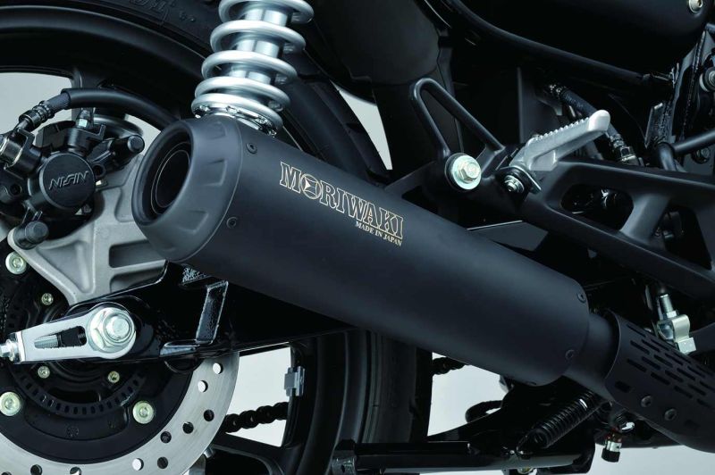 モリワキ SHORT MEGARHONE (GB350/GB350_S)(ブラック): 純正