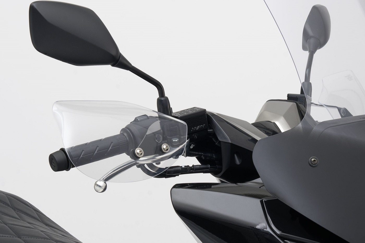 旭精器 ナックルバイザー (25ym PCX/PCX160)(クリア): 純正