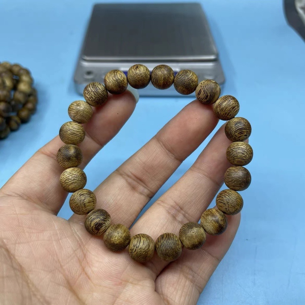 精選》台灣現貨鶯歌綠奇楠9分沉9m 綠奇楠手珠綠棋楠沉香手珠綠棋楠手串