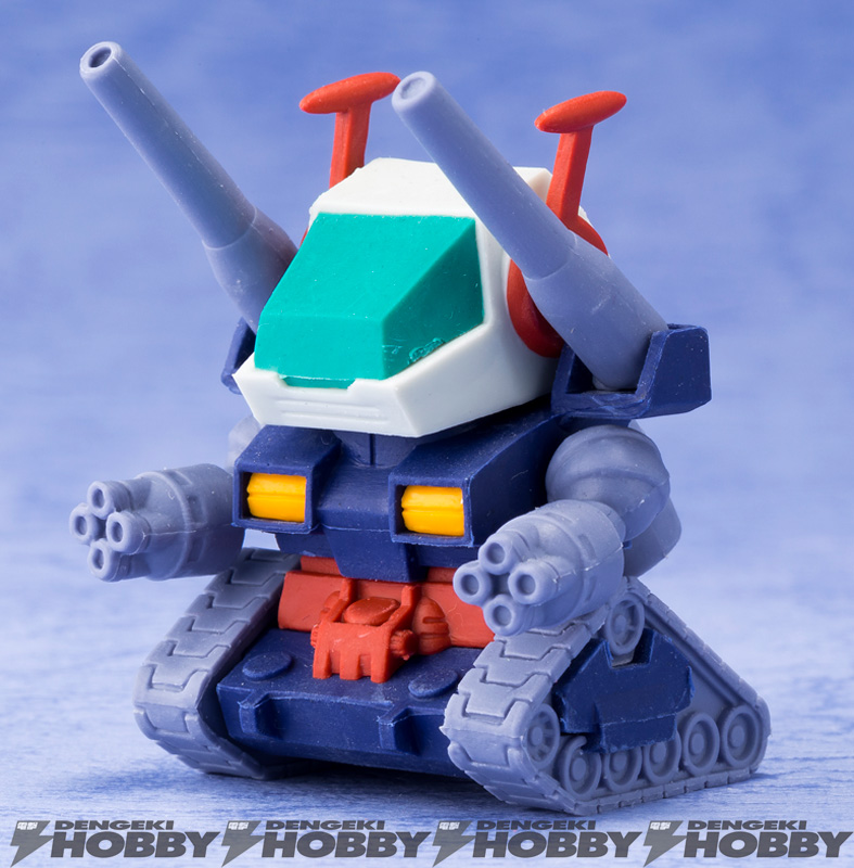 精緻な造形の“消しゴム”モデル！ ビルドモデル ガンダム 3、徹底