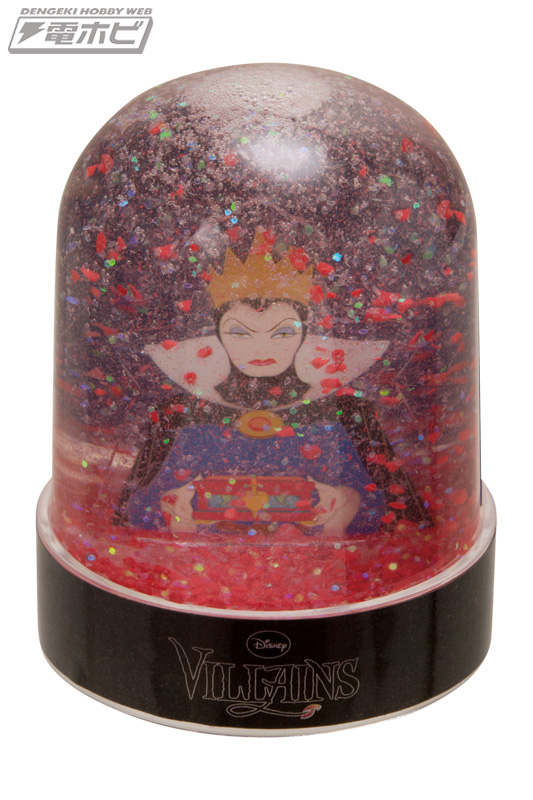 ディズニー映画のヴィラン（悪役）たちが妖しい魅力のスノードームに