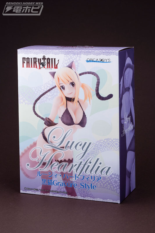 FAIRY TAIL』「ルーシィ・ハートフィリア」がセクシーな黒猫の