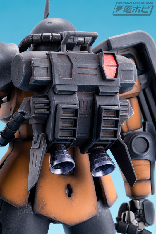 素組みでガンプラ！MG 1/100 MS-06R-2 ギャビー・ハザード専用ザクⅡ