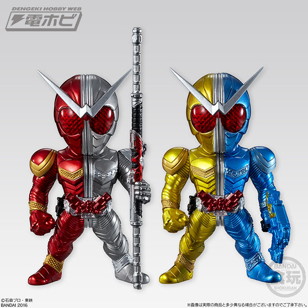 大人の『仮面ライダー』ファン必見！食玩フィギュアに「W」が登場