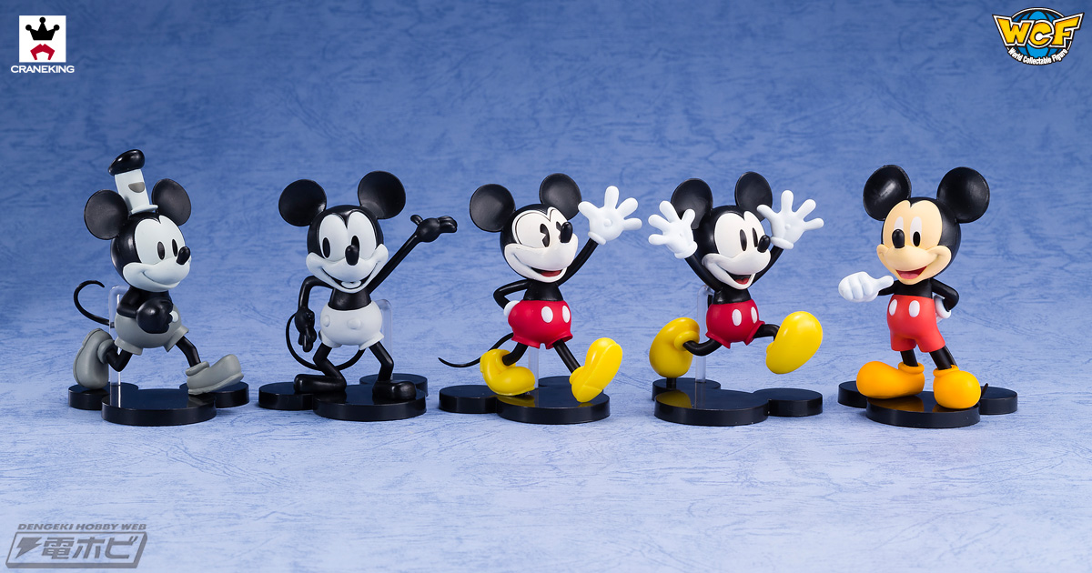 いつの時代だって大人気！思い出のミッキーマウスたちをフィギュア化