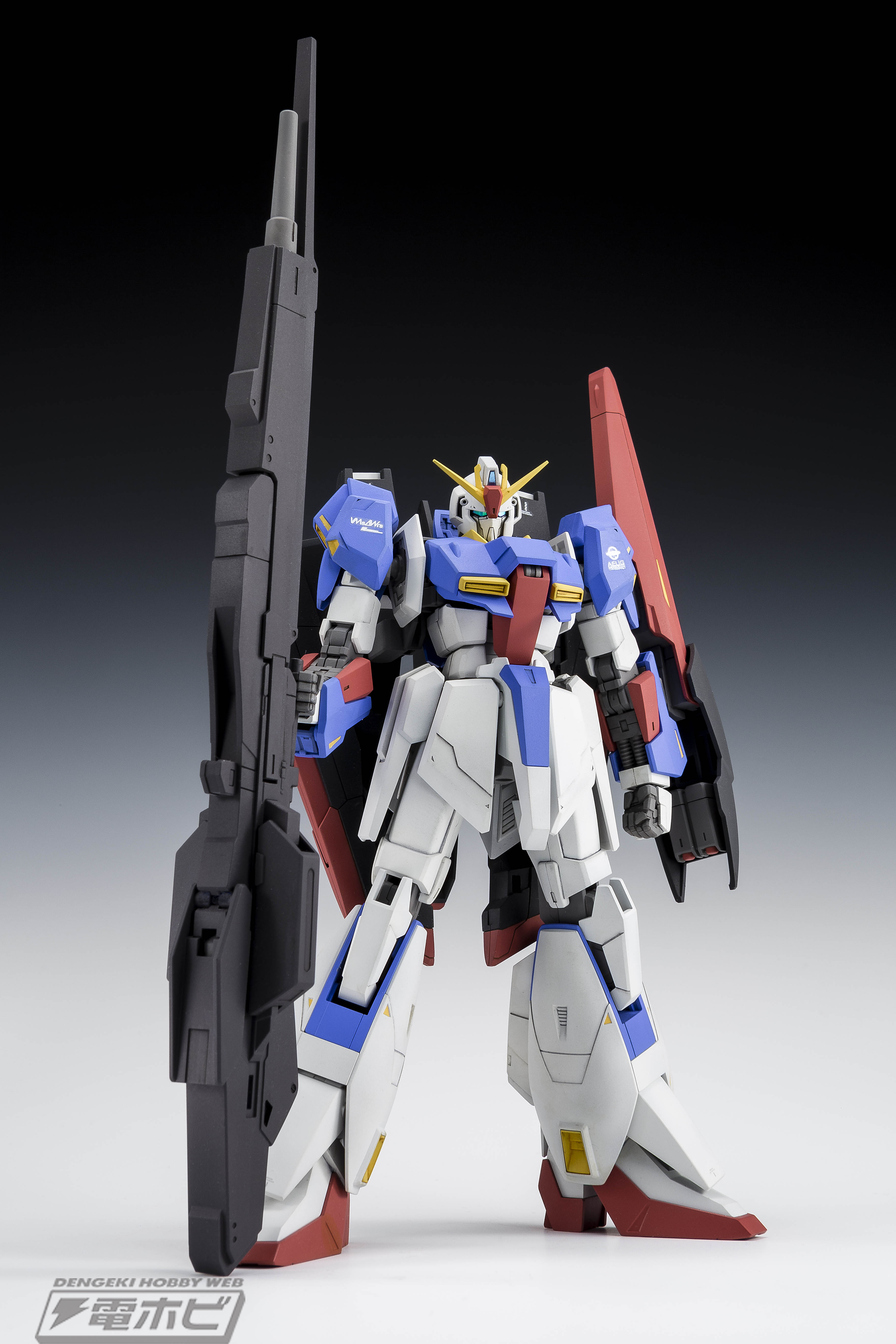 ガンプラ作例】HGUC 1/144 ゼータガンダムを射水宏が自身の持つ