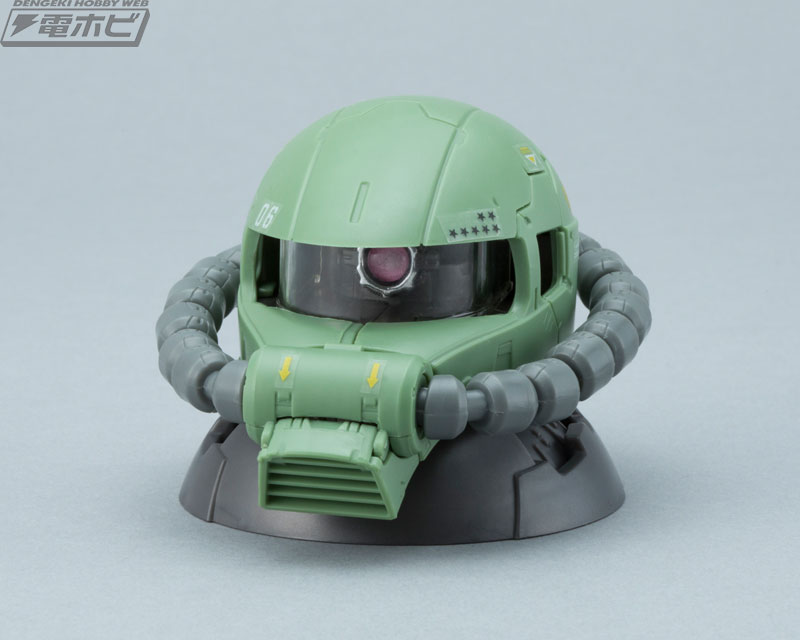 ザクヘッド”第3弾を製品サンプル＆特製オリジナルシールで速攻レビュー