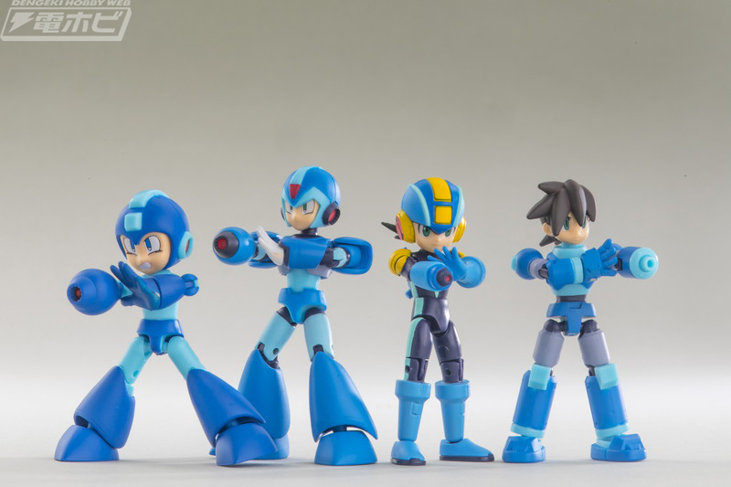 発売間近の「66アクションダッシュ ロックマン」を製品サンプル