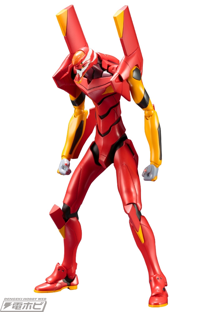 新世紀エヴァンゲリオン』エヴァ弐号機のプラモデルがコトブキヤから