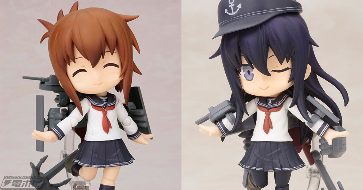 第六駆逐隊全員集合！『艦これ』キューポッシュ雷、響に続き「電」と