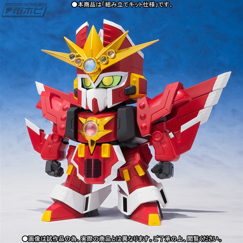 SDガンダム外伝』機甲神エルガイヤーが最新技術の造形・ギミックを携え