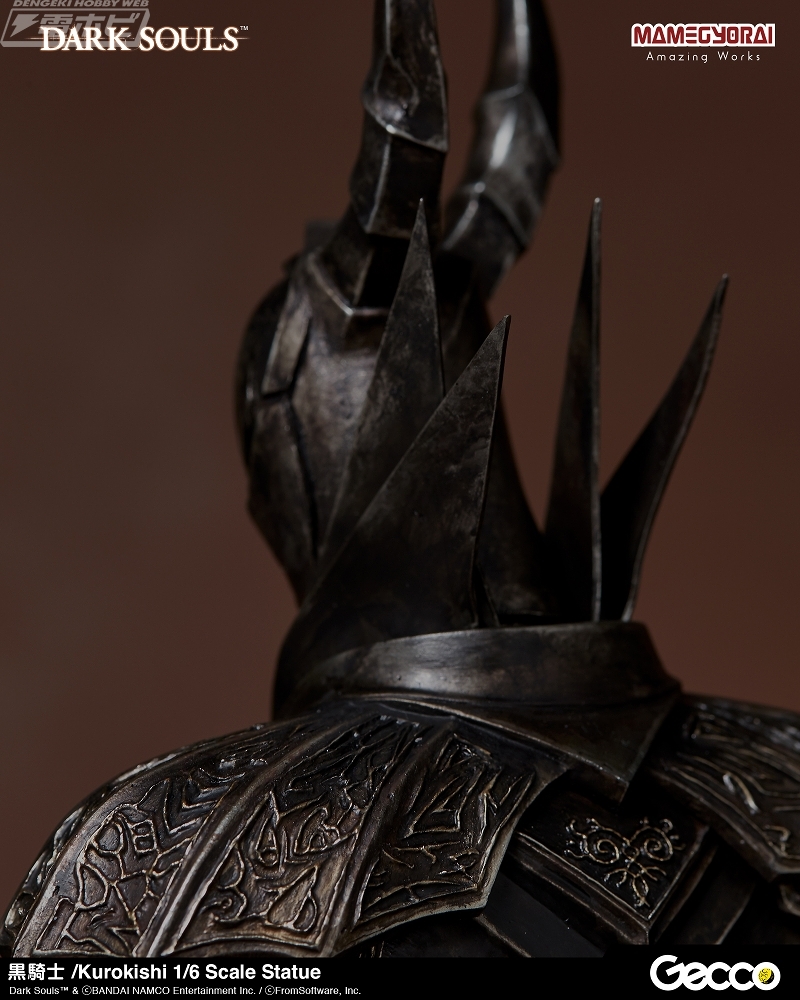 ダークソウル』黒騎士が全高約41センチの超リアルなスタチューに！鈍い