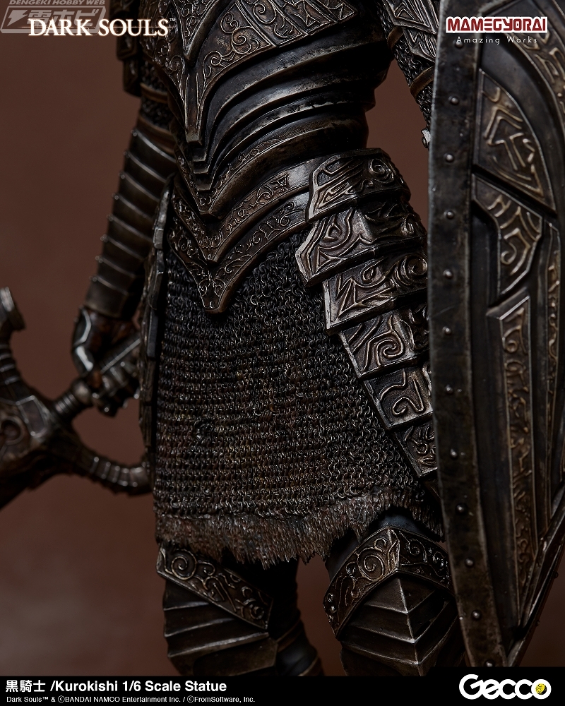ダークソウル』黒騎士が全高約41センチの超リアルなスタチューに！鈍い