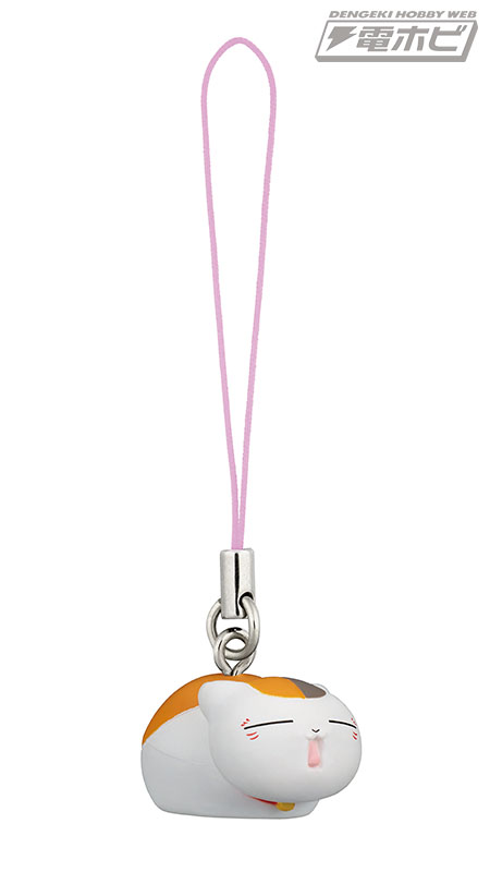 夏目友人帳』ストラップアイテム第6弾ではニャンコ先生のいろいろな