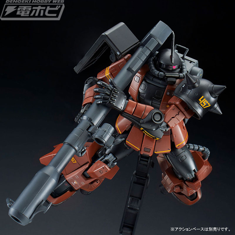 機動戦士ガンダムMSV』よりガンプラ「RG ギャビー・ハザード専用ザクII