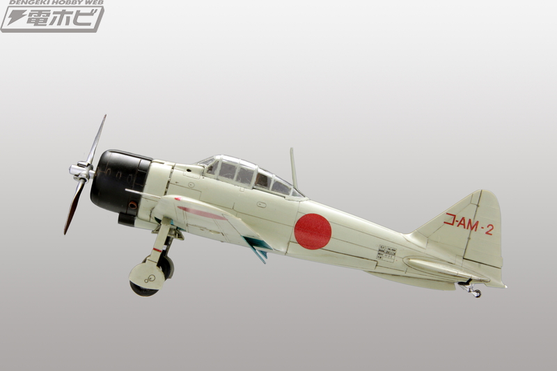 十二試艦上戦闘機＆零戦一一型（2機セット）」完成写真が到着
