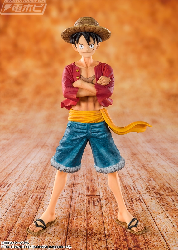 ワンピース』コミック64巻の表紙をそのまま立体化！麦わらの一味と