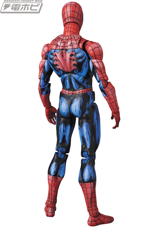 アクションフィギュア「MAFEX」のスパイダーマンが、「COMIC PAINT」版