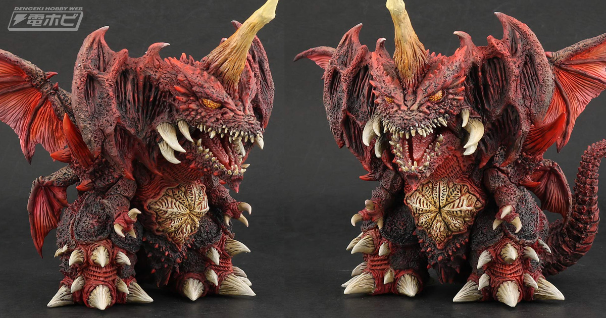 ゴジラVSデストロイア』デフォルメ×リアルがコンセプトのシリーズ