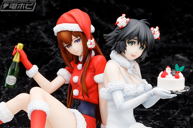シュタインズ・ゲート ゼロ』牧瀬紅莉栖、椎名まゆりがクリスマス衣装