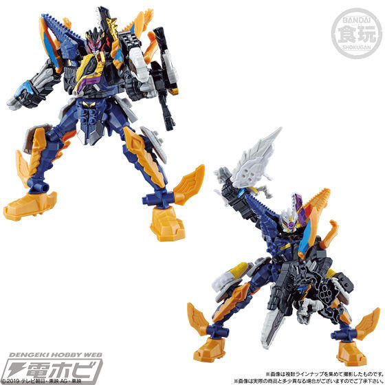 リュウソウジャー』ミニプラ第5弾にシャインラプター＆シャドー