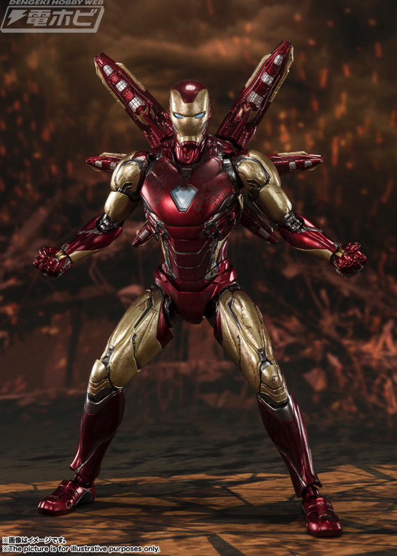 アベンジャーズ／エンドゲーム』最終決戦仕様のアイアンマンや