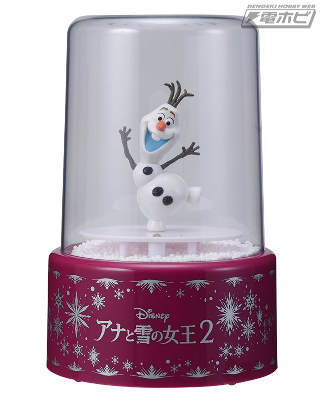 アナと雪の女王2』雪と戯れるオラフをライトアップ！幻想的なスノー