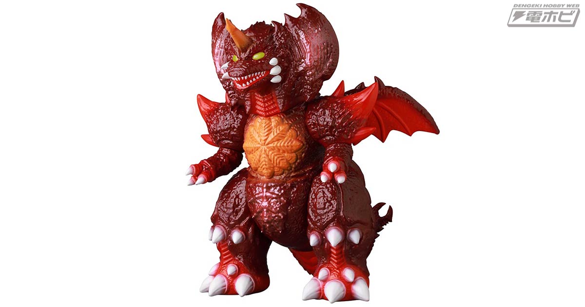 ゴジラの宿敵「デストロイア」が安楽安作氏が手がける怪獣ソフビモデル