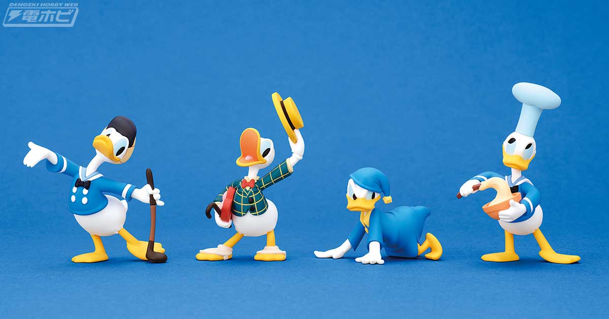 生誕90周年をお祝い！いろいろなコスチュームを着たドナルドダックの